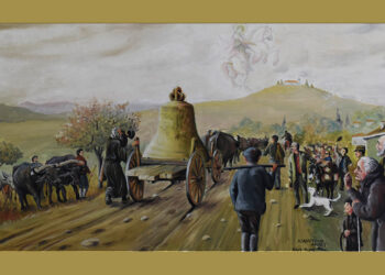Πίνακας του Αναστάσιου Αγαθαγγέλου που κοσμεί την αφίσα της εκδήλωσης