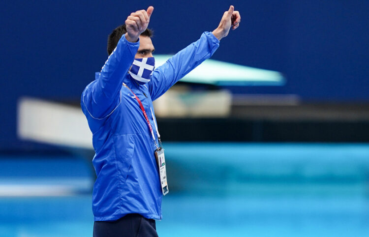 Ο Χαράλαμπος Ταϊγανίδης κατά τη διάρκεια των Παραολυμπιακών Αγώνων στο Τόκιο (φωτ.: Ελληνική Παραολυμπιακή Ομάδα / Νίκος Καρανικόλας)