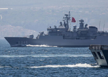 Πολεμικά πλοία σε άσκηση του τουρκικού ΠΝ (φωτ. αρχείου: Τουρκικό Υπουργείο Άμυνας)