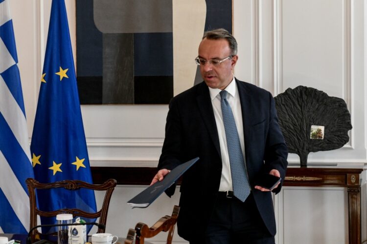Ο υπουργός Οικονομικών Χρήστος Σταϊκούρας (φωτ.: Τατιάνα Μπόλαρη/EUROKINISSI)