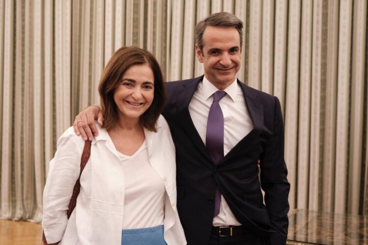 Ο πρωθυπουργός Κυριάκος Μητσοτάκης με την αδερφή του Κατερίνα (Φωτ.: facebook.com/kyriakosmitsotakis)