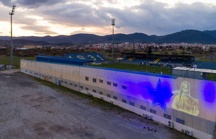 Το γήπεδο «Θ. Κολοκοτρώνης» στην Τρίπολη (φωτ.: ΠΑΕ Αστέρας Τρίπολης / Βαγγέλης Έξαρχος)