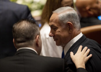 O εντολοδόχος πρωθυπουργός του Ισραήλ Μπενιαμίν Νετανιάχου (φωτ.: EPA / Maya Alleruzzo / POOL)