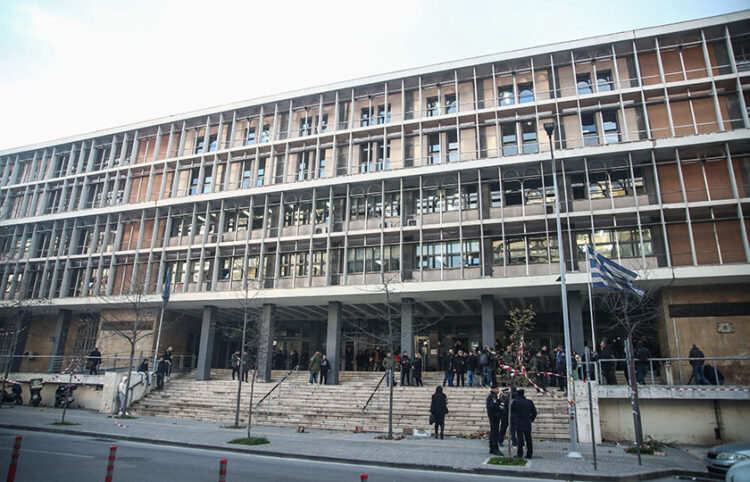 Το Δικαστικό Μέγαρο Θεσσαλονίκης (φωτ.: ΜΟΤΙΟΝΤΕΑΜ / Βασίλης Βερβερίδης)