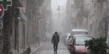 Εκτεταμένα ήταν τα προβλήματα χθες στην Αττική λόγω της έντονης βροχόπτωσης (φωτ.: EUROKINISSI /Γιάννης Παναγόπουλος)