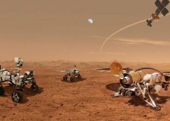 Η ανάπτυξη του προηγμένου προωθητικού πυραύλου «θα είναι κρίσιμη για την ταχύτερη και ασφαλέστερη μεταφορά εξοπλισμού στη Σελήνη και, εν συνεχεία, αστροναυτών στον Άρη (φωτ. αρχείου: ΕPA/NASA)