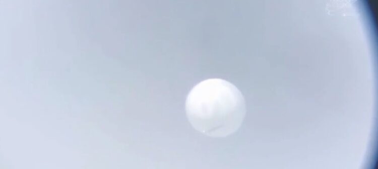 Το κινεζικό μπαλόνι «κατάσκοπος» (Φωτ.: foxnews.com/video)