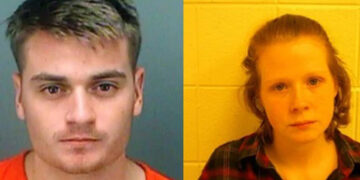 Ο 27χρονος Μπράντον Ράσελ και η 34χρονη Σάρα Κλιντάνιελ (πηγή:  Law Enforcement Offices)