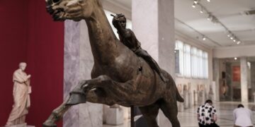Τα πέντε μουσεία που εντάσσονται στο νομοσχέδιο είναι Εθνικό Αρχαιολογικό Μουσείο της Αθήνας, το Βυζαντινό και Χριστιανικό Μουσείο, το Αρχαιολογικό Μουσείο και το Μουσείο Βυζαντινού Πολιτισμού της Θεσσαλονίκης και το Αρχαιολογικό Μουσείο Ηρακλείου (φωτ.: EUROKINISSI/Βασίλης Ρεμπάπης)