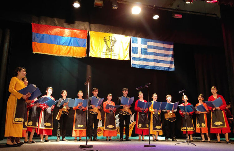 Στιγμιότυπο από εκδήλωση της Ένωσης Ελληνικών Κοινοτήτων Αρμενίας (φωτ.: Fcebook / Union of Greek Communities of Armenia)