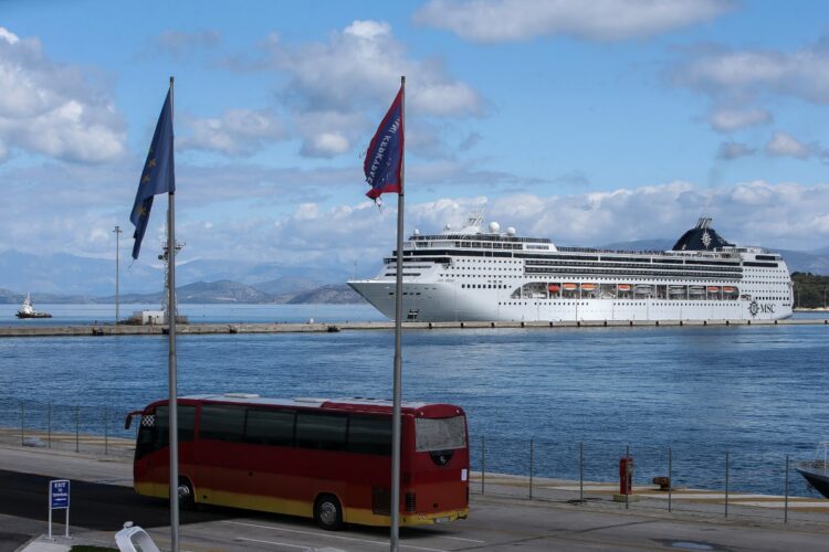 Το λιμάνι της Κέρκυρας (φωτ.: EUROKINISSI)