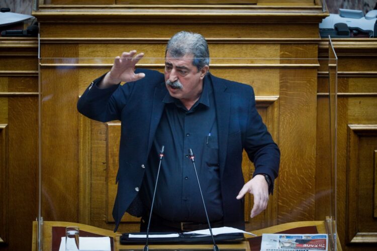 Ο Παύλος Πολάκης σε παλιότερη συνεδρίαση στην Ολομέλεια της Βουλής (φωτ.: EUROKINISSI/Γιώργος Κονταρίνης)