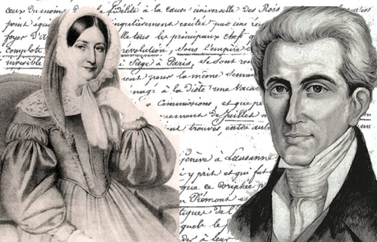 Ρωξάνδρα Στούρτζα και Ιωάννης Καποδίστριας (σύνθεση εικόνας: Γεωργία Βορύλλα)
