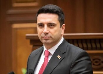 Ο πρόεδρος της αρμενικής Εθνοσυνέλευσης Αλέν Σιμονιάν ( φωτ.: facebook.com/simonyanalen)