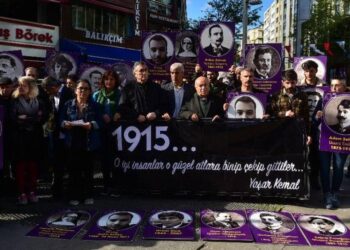 Εικόνα από την εκδήλωση που διοργάνωσαν οι Πράσινοι της Τουρκίας (πηγή: armenpress.am)
