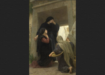 William-Adolphe Bouguereau (1825-1905): «Le saintes femmes au tombeau», 1890 (πηγή: commons.wikimedia.org)