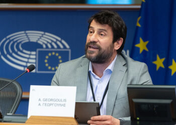 Ο Αλέξης Γεωργούλης ομιλητής σε φόρουμ του Ευρωπαϊκού Κοινοβουλίου (φωτ.: European Parliament)