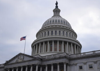 Το Καπιτώλιο είναι το μέρος στο οποίο συνέρχεται το Κογκρέσο των Ηνωμένων Πολιτειών, το νομοθετικό σώμα (φωτ.: EPA / Michael Reynolds)