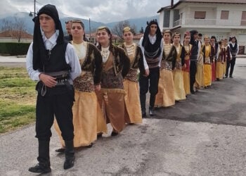 Κοτσαγγέλ' στην Άρδασσα τη Δευτέρα του Πάσχα (φωτ.: kozan.gr / Μαίρη Κεσκελίδου)