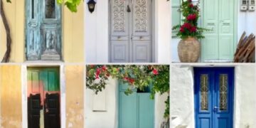 Φωτογραφίες από την έκθεση «Ματιές στην Ελλάδα: Πόρτες» της Ντόντι Τσιαντάρ (πηγή: Facebook / GreeceInWashington)