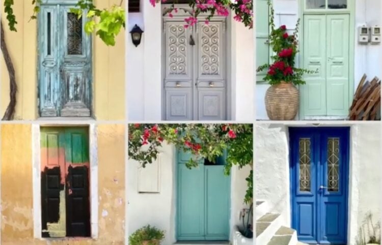 Φωτογραφίες από την έκθεση «Ματιές στην Ελλάδα: Πόρτες» της Ντόντι Τσιαντάρ (πηγή: Facebook / GreeceInWashington)