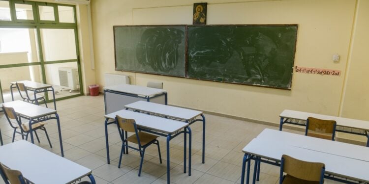 Σχολική αίθουσα (φωτ. αρχείου: Eurokinissi/Τατιάνα Μπόλαρη)