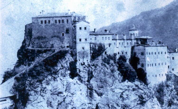 Η Μονή του Αγίου Γεωργίου Περιστερεώτα (φωτ.: ΑΠΕ ΜΠΕ/Αρχείο Άννας Θεοφυλάκτου)