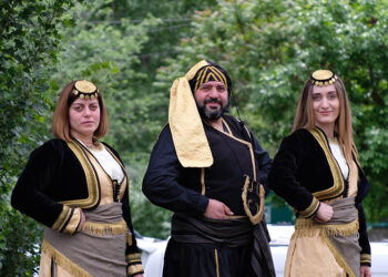 Μέλη της ελληνικής κοινότητας του Αλαβερντί (φωτ.: Union of Greek Communities of Armenia / Σαμβέλ Μπιρινιάν)