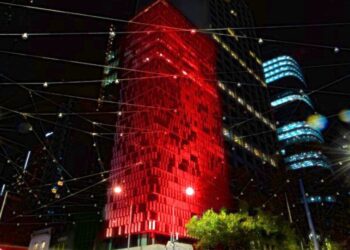 Το κτήριο της Ελληνικής Κοινότητας στη Μελβούρνη θα φωταγωγηθεί με κόκκινο χρώμα στις 18 και 19 Μαΐου