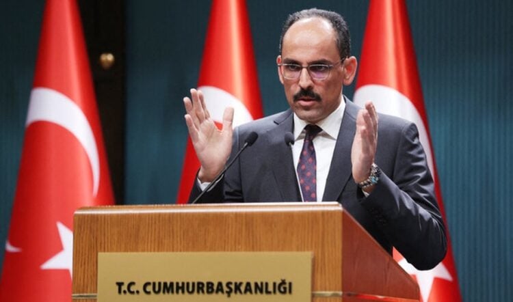 Ο νέος αρχηγός των τουρκικών μυστικών υπηρεσιών Ιμπραήμ Καλίν (φωτ. αρχείου: EPA/TURKISH PRESIDENTIAL OFFICE HANDOUT)