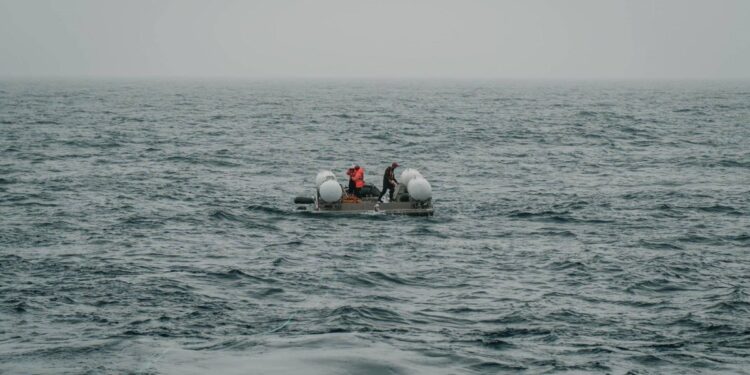 Το υποβρύχιο που κάνει ξεναγήσεις σε τουρίστες στο ναυάγιο του Τιτανικού και το οποίο αγνοείται από το πρωί της Κυριακής (φωτ. αρχείου: facebook.com/dayweathers)