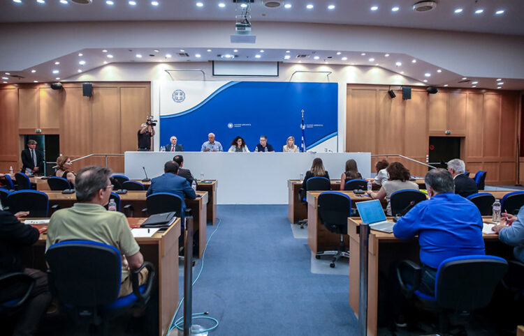 Συνεδρίαση της Διακομματικής Επιτροπής  ενόψει των εκλογών της 25/6 (φωτ. αρχείου: EUROKINISSI / Γιάννης Παναγόπουλος)