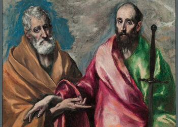 Οι απόστολοι Πέτρος και Παύλος διά χειρός Δομήνικου Θεοτοκόπουλου (πηγή: commons.wikimedia.org)
