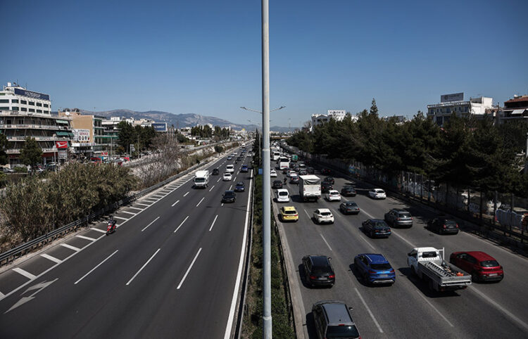 Στιγμιότυπο από την Εθνική Οδό Αθηνών-Λαμίας
(φωτ. αρχείου: EUROKINISSI / Βασίλης Ρεμπάπης)