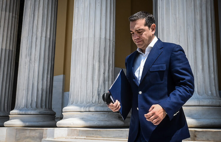 Ο πρόεδρος του ΣΥΡΙΖΑ-ΠΣ Αλέξης Τσίπρας (φωτ.: EUROKINISSI / Τατιάνα Μπόλαρη)