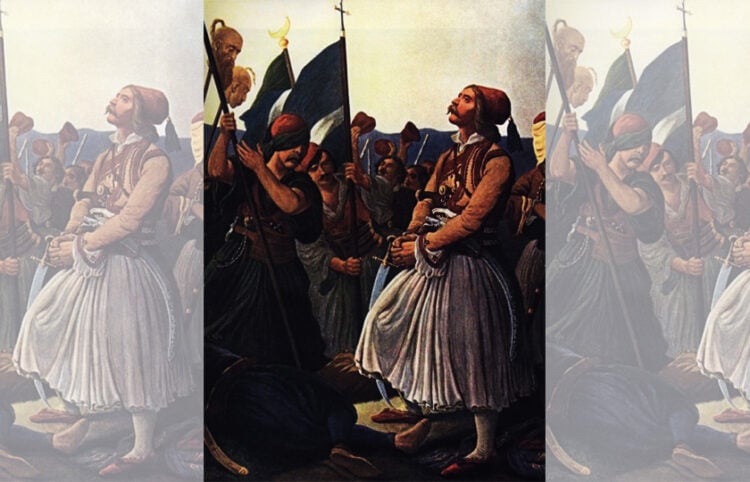 «Ο Γκούρας καταθραύει τους εχθρούς στον Μαραθώνα». Πίνακας του Πέτερ φον Ες (πηγή: Wikipedia)