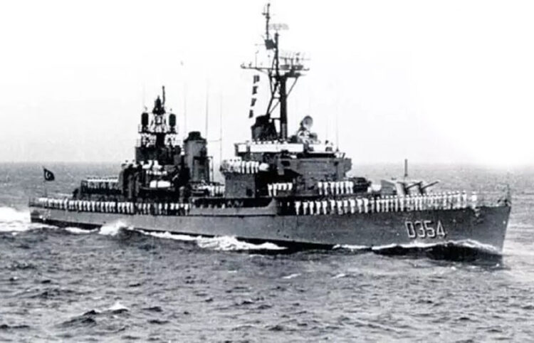 To αντιτορπιλικό «Kocatepe» του Πολεμικού Ναυτικού της Τουρκίας (πηγή: Wikipedia)