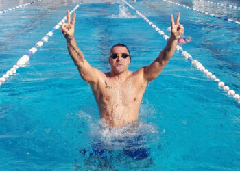 (Φωτ.: facebook / Χαράλαμπος Ταϊγανίδης Χρυσός παραολυμπιονίκης κολύμβησης)