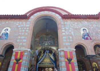 Εορτασμός της Παναγίας, στο μοναστήρι της Παναγίας Σουμελά στο Βέρμιο (φωτ. αρχείου: MotionTeam/Φανή Τρυψάνη)