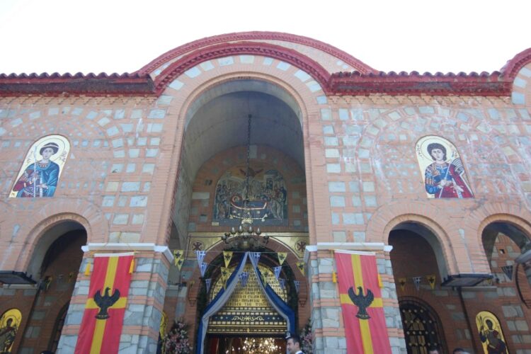 Εορτασμός της Παναγίας, στο μοναστήρι της Παναγίας Σουμελά στο Βέρμιο (φωτ. αρχείου: MotionTeam/Φανή Τρυψάνη)