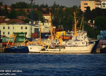 Το ερευνητικό πλοίο «Yunus» (πηγή: marinetraffic.com)