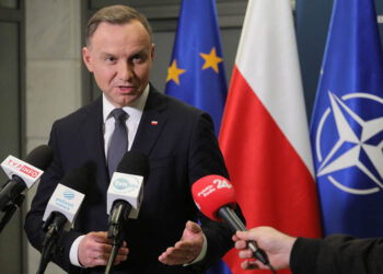 Ο πρόεδρος της Πολωνίας Αντρέι Ντούντα (φωτ.: EPA / Pawel Supernak Poland Out)