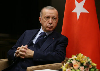 Ο Τούρκος πρόεδρος Ρετζέπ Ταγίπ Ερντογάν (φωτ.: EPA / Vladimir Smirnov)