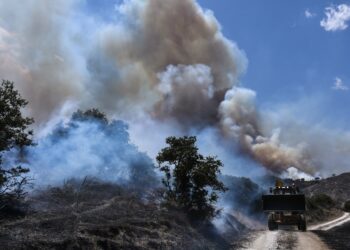 Ορεινή περιοχή έχει παραδοθεί στις φλόγες (φωτ. αρχείου: EUROKINISSI/Βασίλης Οικονόμου)