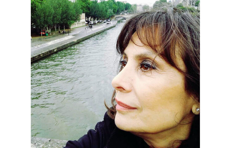 Η Λιζέτα Νικολάου στο Παρίσι, το 2019 (πηγή: facebook / Lizeta Nikolaou)