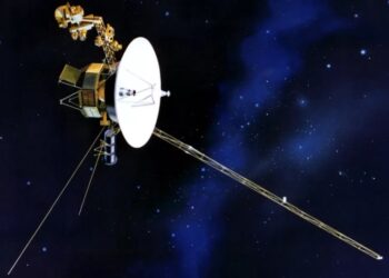 Το διαστημόπλοιο Voyager2 στο διάστημα (φωτ.: NASA)