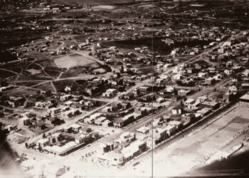 Άποψη των πρώτων οικημάτων στον συνοικισμό της Νέας Σμύρνης (πηγή: Δήμος Νέας Σμύρνης)