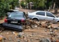 Πλημμύρες και καταστροφές στο Βόλο από την κακοκαιρία Elias (φωτ.: Eurokinissi/Βασίλης Οικονόμου)