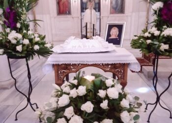 40ήμερο μνημόσυνο της Μαρίας Ψαθά στο Α΄ Νεκροταφείο Αθηνών