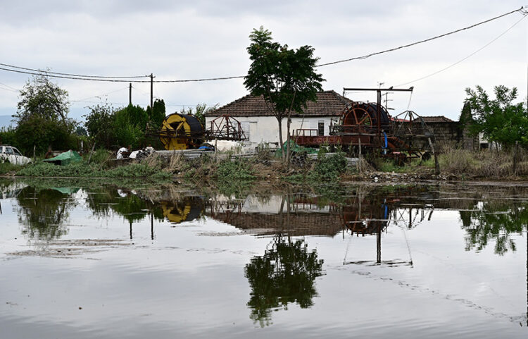 Πλημμύρες στο νομό Καρδίτσας (φωτ.:  EUROKINISSI / Μιχάλης Καραγιάννης)